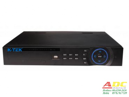 Đầu ghi hình HD- CVI 16 kênh K-TEK KT-HCVR5216A